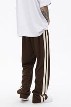 Stitching Track Loose Sweatpants - EU Only