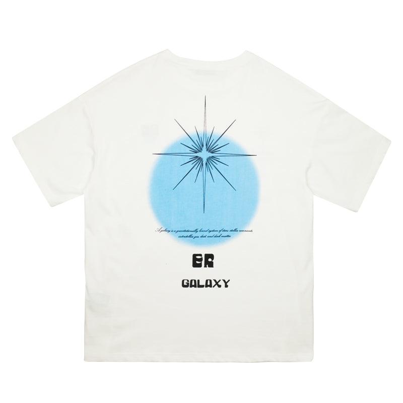 Empty Reference Galaxy White Star Tee