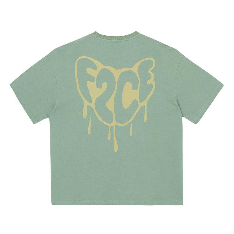 F2CE Dripping Logo Print Tee