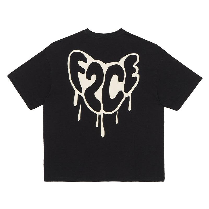 F2CE Dripping Logo Print Tee