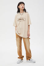 CZ Washed Ocher Tooling Jeans