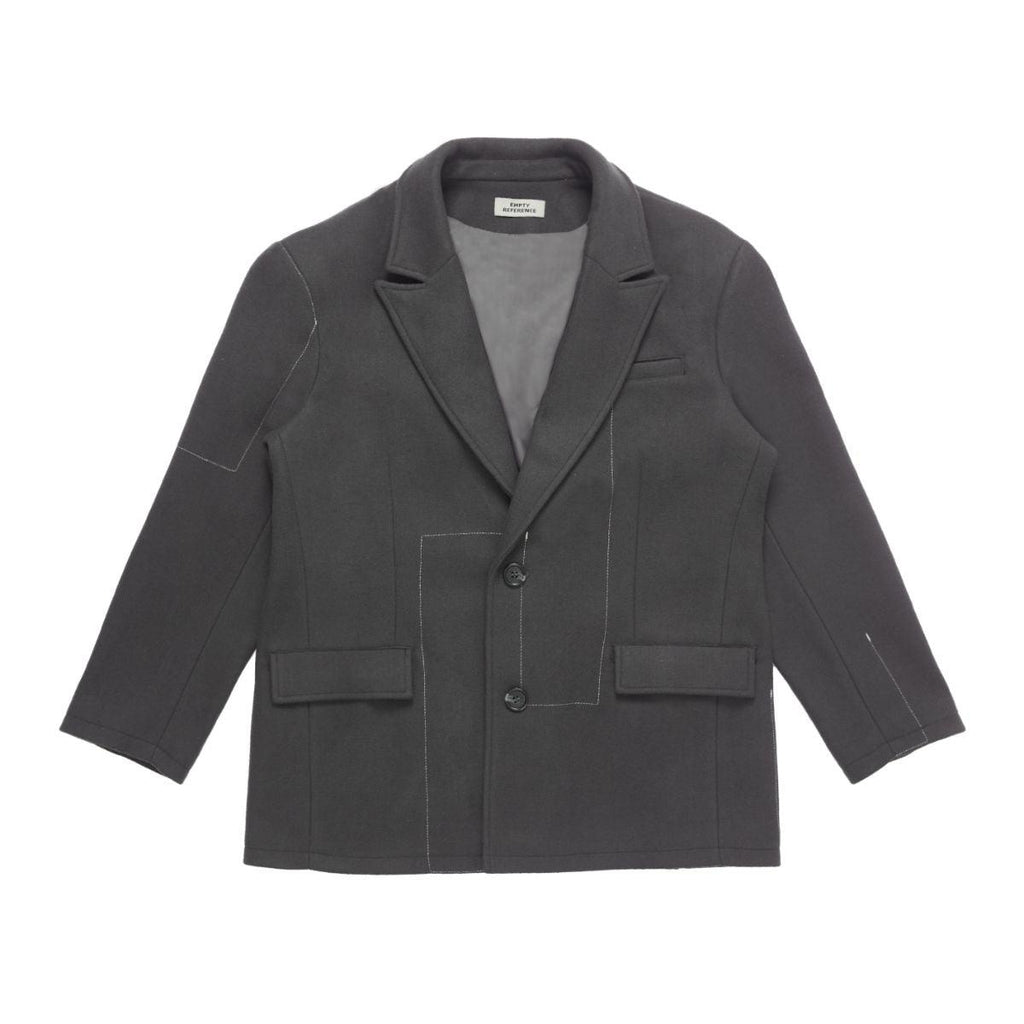 Empty Reference Woolen Stitched Blazer
