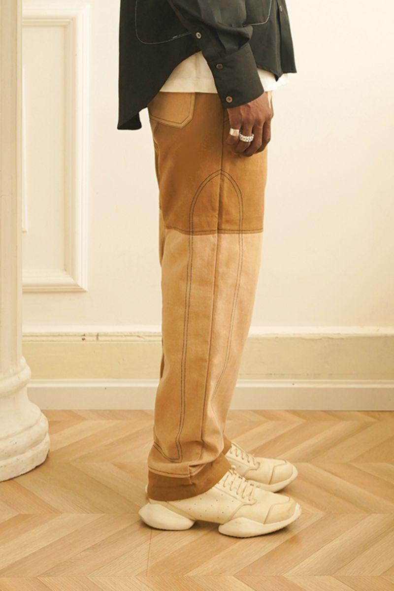 Empty Reference Stitched Embroidered Logo Trousers