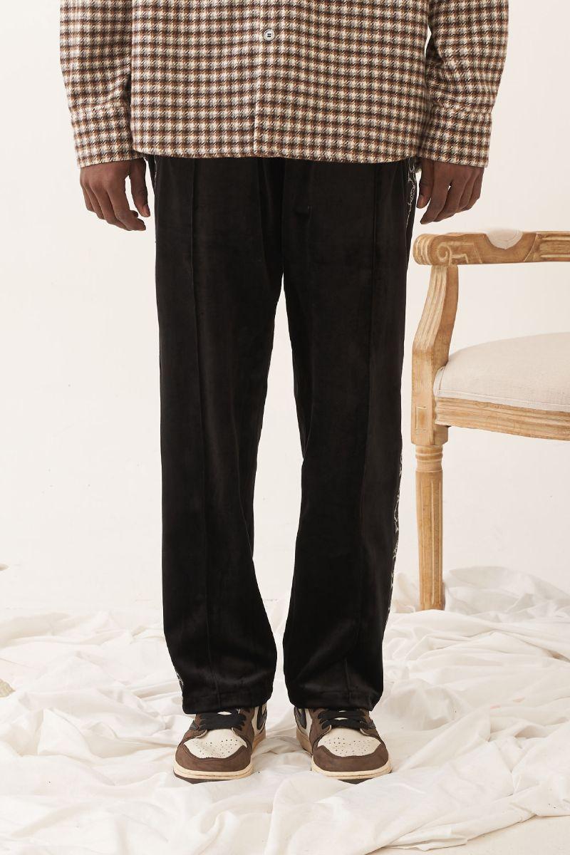 Empty Reference Thorns Velvet Trousers