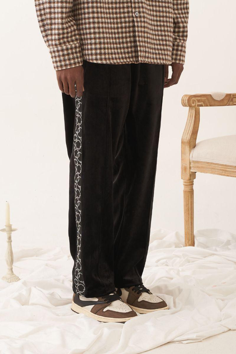 Empty Reference Thorns Velvet Trousers