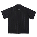 Empty Reference Thorns Striped  Cuban Shirt